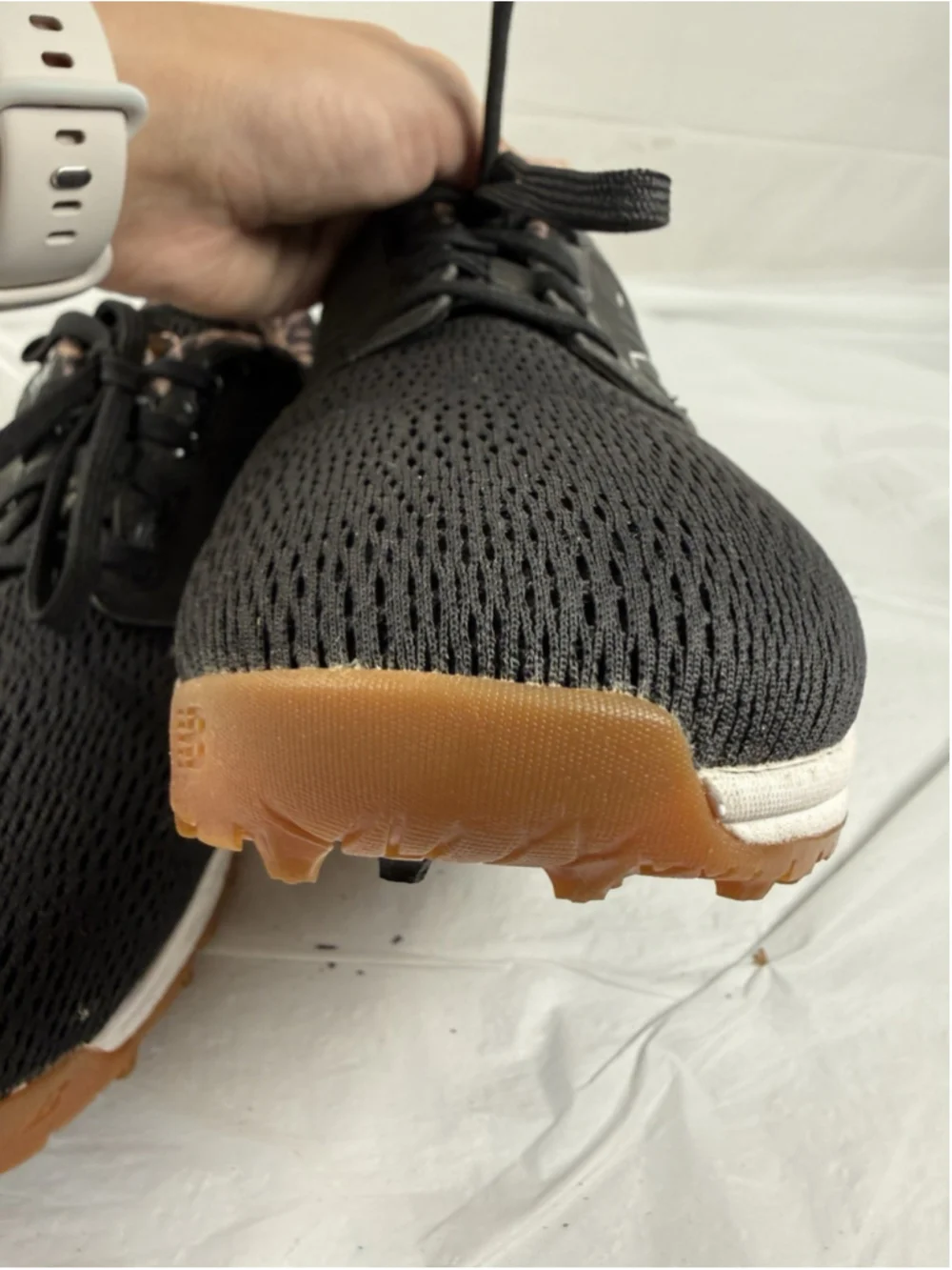New Balance Women Sz 8.5 Fresh Foam Breathe Golf Shoes Black/Animal NBGW4002BKA